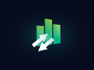 Trading Icon icon trading vector