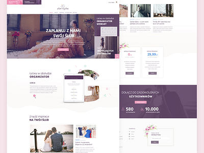 Plan weselny app merrige ui ux website wedding