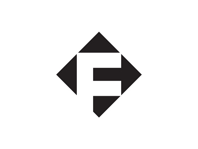 F + Arrow News Logo arrow branding clever concept design f follow graphic identity logo news