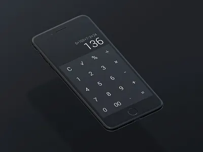 Calculator #dailyui Day 4 calculator dailyui day 4 ui ux
