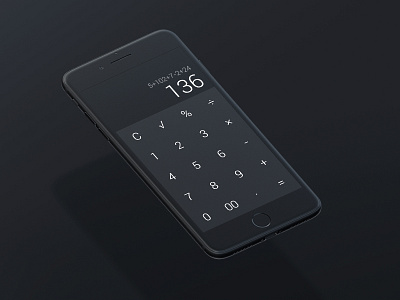 Calculator #dailyui Day 4 calculator dailyui day 4 ui ux