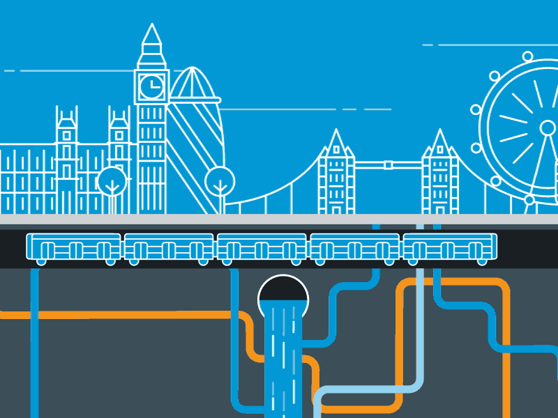Sewer 2d after effects landscape london sewer