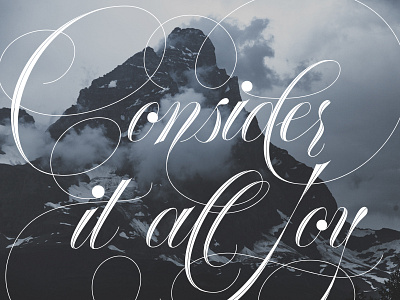 New Years Resolution fancy formal hairline handlettered joy ligature new year resolution script sophisticated type typography
