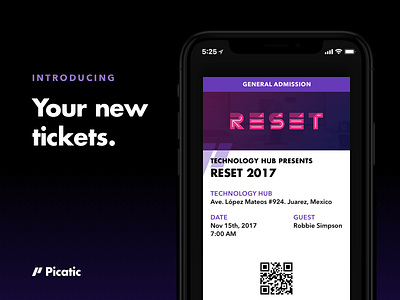 New Picatic Tickets conference events picatic tickets ui