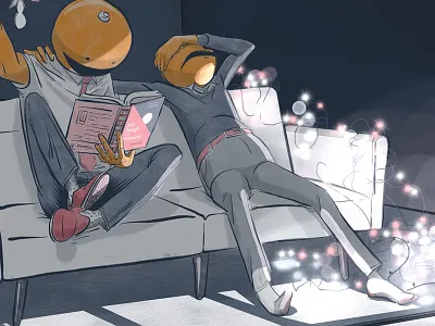 Oopsie and Tidy pack decorations books characters christmas lights oranges picture books