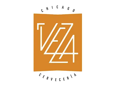 'Veza | Cerveza beer cerveceria cerveza chicago emblem logo mark