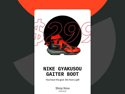 Nike Offer Card bem card nike offer plex ui kit