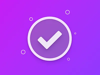 Check Locura check done icon illustration sketch