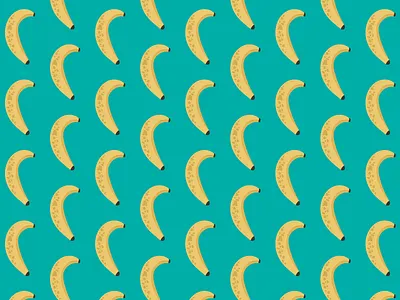 Bananas banana digital pattern vector