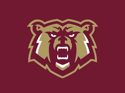 Kutztown Golden Bear bear branding college design graphics illustration kutztown logo sports sports branding university vector