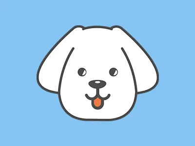 puppy icon icon puppy