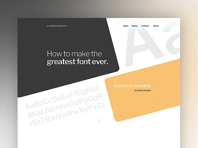 iLoveLibreFranklin.com Landing Page alphabet font landing page libre franklin librefranklin typeface web