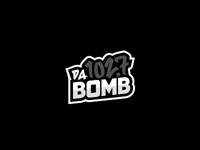 1027 da bomb 1027 dabomb hawaii illustration logo radio