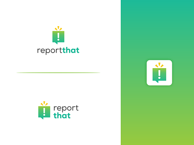 ReportThat Icon - First Dribble Shot! app design dribbble hello icon medicine pharmaceutical report reporting app vector
