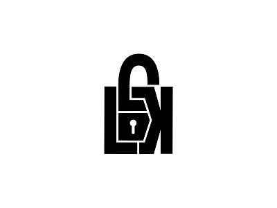 Lock door icon illustration illustrator key lock miss typography