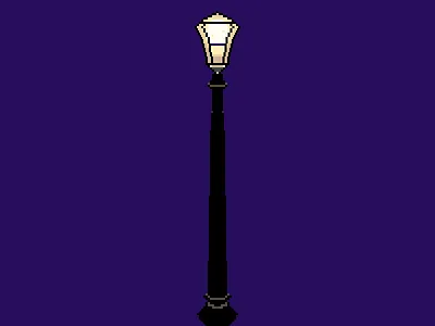 Lamp 8 bit lamp