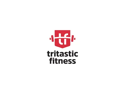 Tritastic Fitness emblem fitness fresh gym inspiration logo logodesign mark negative negativespace workout