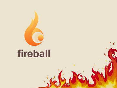 Logo - Fireball design logo