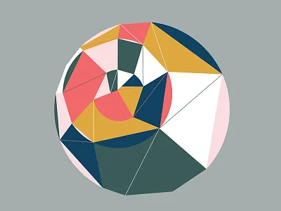 "Like or Die!" flatdesign geometric illustration polsola vector