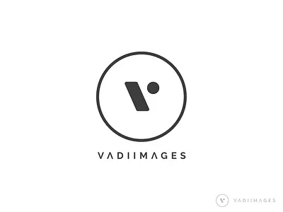 VADIIMAGES Logo black logo photography v