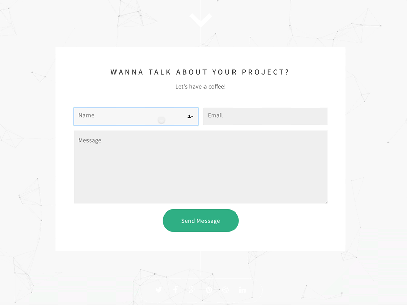 Contact Form Submission contact form form submission ui