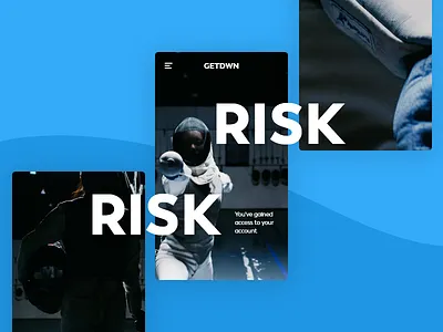 GetDwn app branding design icon logo typography ui ux vector web