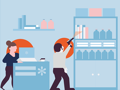 Cheapnet - Shopping Room card connection flat illustration internet price provider rooms shopping shopping room vector wireless