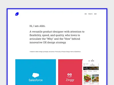 Revamp of my Portfolio Website portfolio product design user experience user interface
