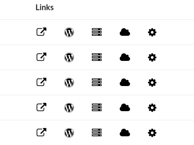 Domain Links cloud wordpress