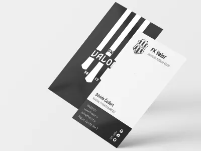 Soccer Club Business Card business card footbqll soccer sports