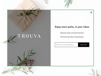 Daily UI Challenge - Day #026 Subscribe 026 dailyui ui