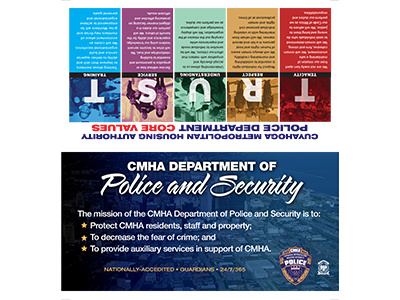 Example of Trust Table Tents Departmental