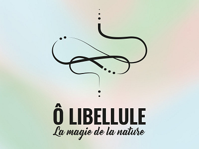 O Libellule branding illustration logo logodesign vector