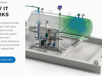 How It Works flow simulation natural gas odorization oil solidworks website