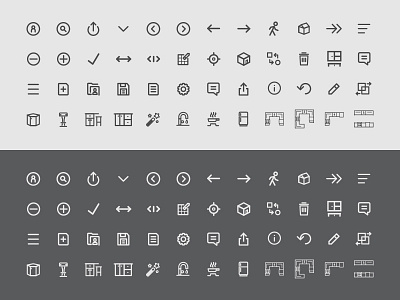 Kitchen Line Art Icons application icons icons kitchen kitchen icons kitchen shapes line art icons