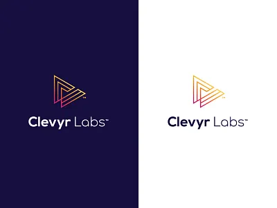 Clevyr Labs augmented reality branding games gaming graphic design identity iphone games labs logo logo design vector virtual reality