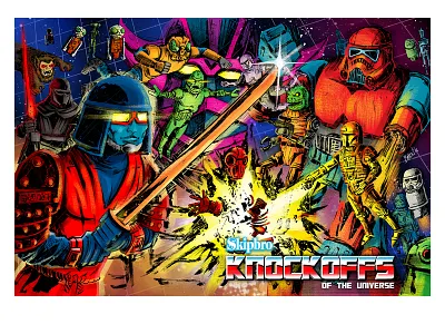 Skipbro Toys Battle Royale illustration monsters toys