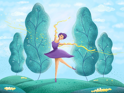 Ballerina ballerina character fairy girl tale