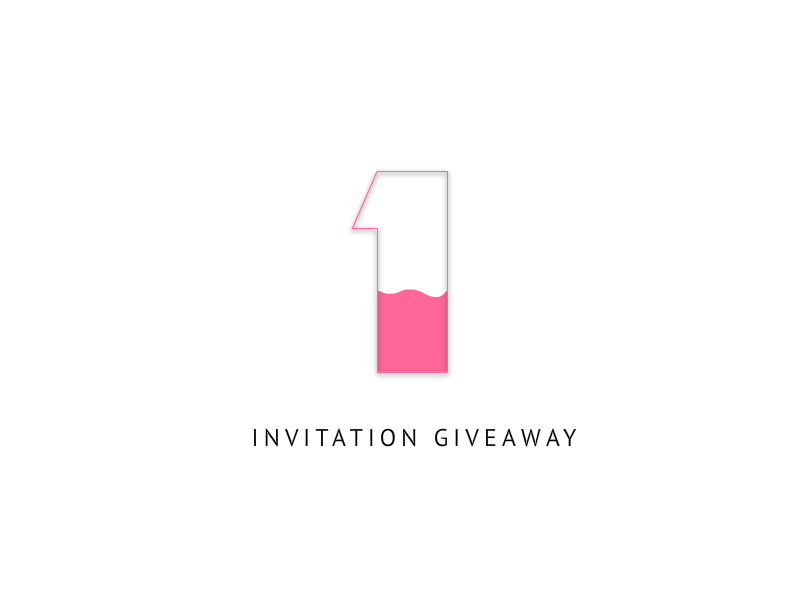 Dribbble Invitation dribbble give away invitation invite invites