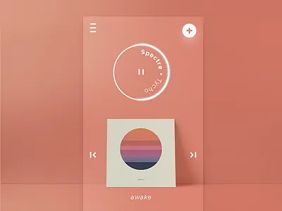 Daily UI #009 app daily ui daily ui 009 dailyui digital minimal music ui ux