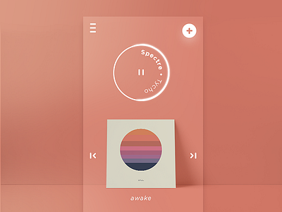 Daily UI #009 app daily ui daily ui 009 dailyui digital minimal music ui ux