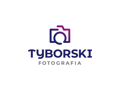 Tyborski Photographer Logotype camera icon logotype photo photography