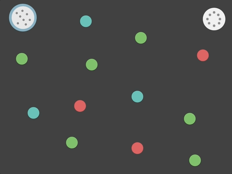 Reorder Categories category color design dot filter gif interaction ui ux