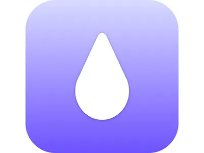 Waterdrop App Icon app drop icon water