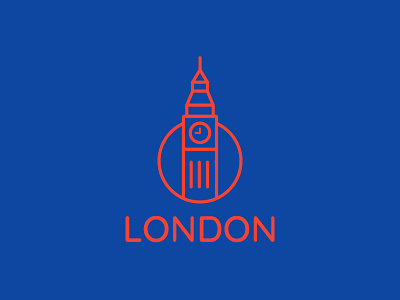Daily logo challenge 22/50 - City logo branding city citylogo clean dailylogo dailylogochallenge lineart logo london simple stroke vector
