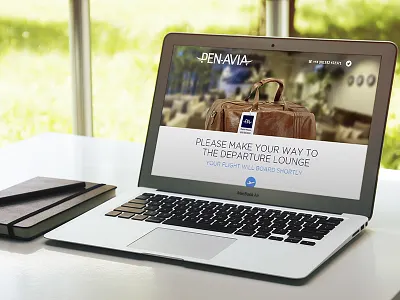 Website Design for PEN AVIA design