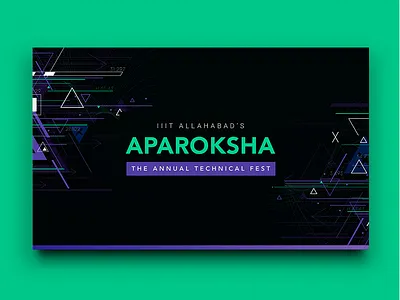 Conference Brochure brochure conference dark duochrome fest geometric minimal technical