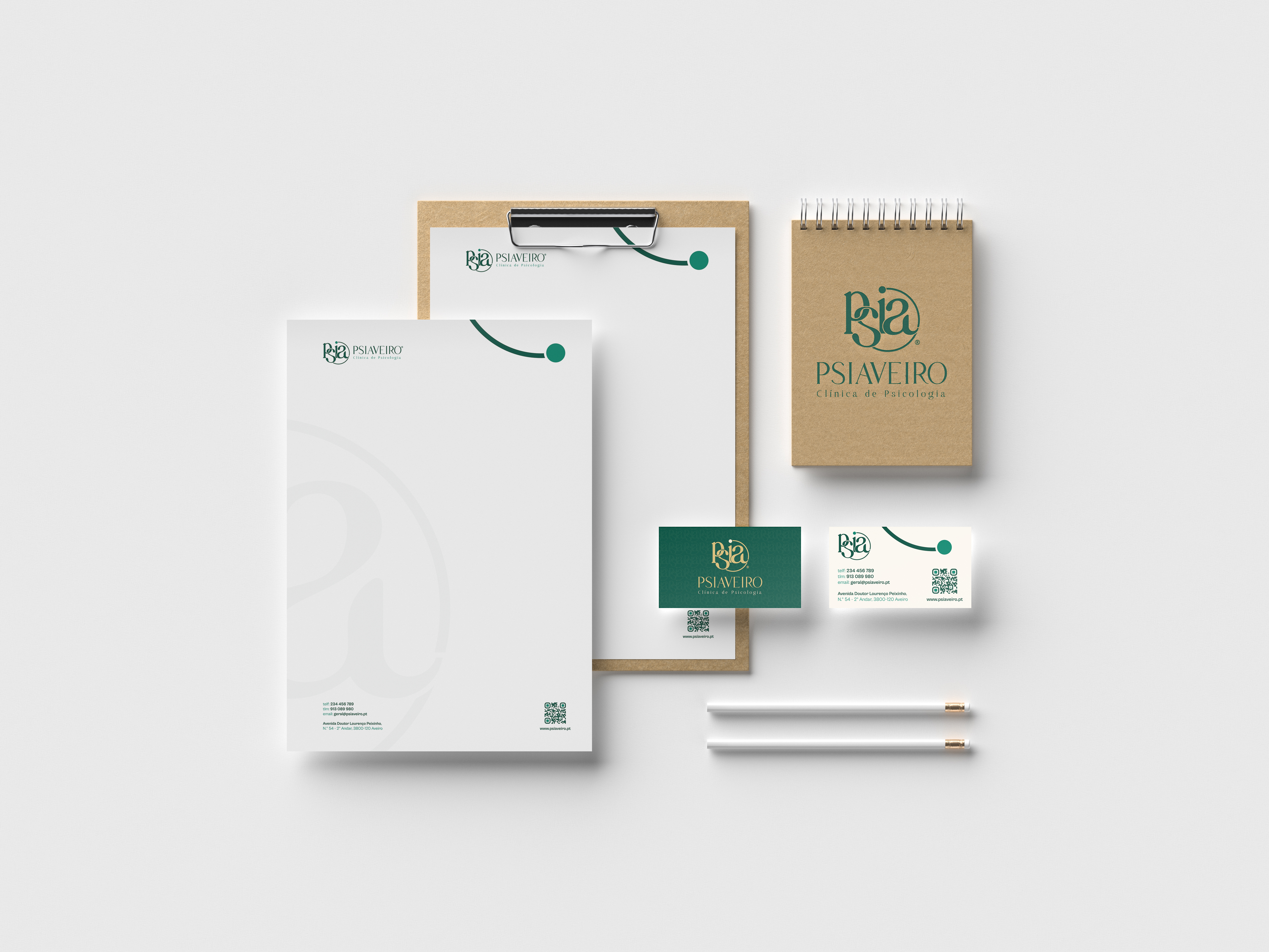 PSIAVEIRO branding identity logodesign webdesign