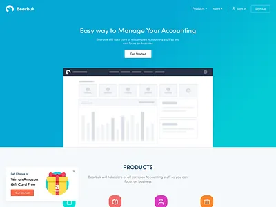 Bearbook Landing Page [Updated] accounting bearbuk hero home landing page