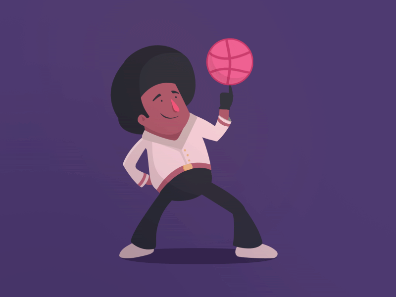 Dribbble animation debut design motion